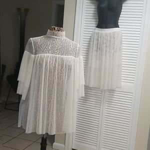 Victoria's Secret Dream Angels Tulle Top & Skirt